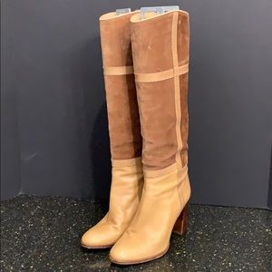 Sergio Rossi Vintage Boho Tall sheeted Boots